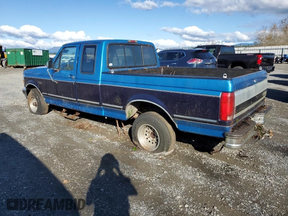 1995 Ford F-150 with VIN 1FTEX14H2SKA82635, listed as a Copart auction lot 77324504 with 0 mi miles and Clean Title. Bid and sale history available at carsss.com. Image 2.