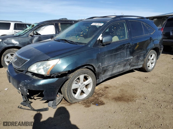 2005 Lexus RX 330 with VIN JTJHA31U950082804, listed as a Copart auction lot 47007625 with 146,774 mi miles and Salvage Title. Bid and sale history available at carsss.com. Image 1.