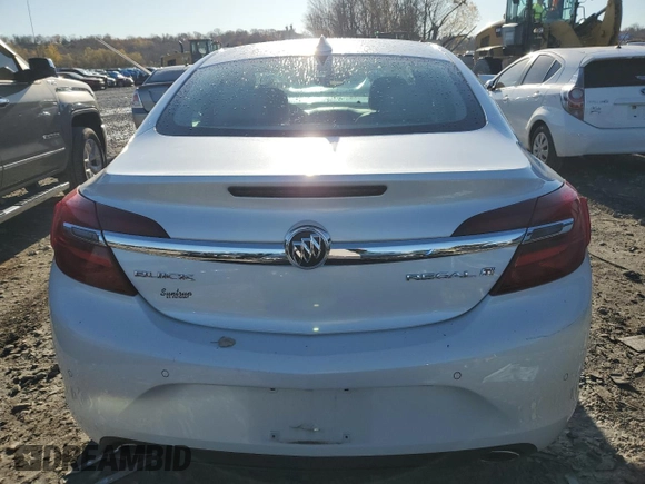 2017 Buick Regal Premium II with VIN 2G4GR5GX1H9125512, listed as a Copart auction lot 81146814 with 69,692 mi miles and Salvage Title. Bid and sale history available at carsss.com. Image 6.
