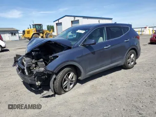 2017 Hyundai Santa Fe 2.4L z VIN 5XYZTDLB4HG428937, wystawiony jako Copart lot #58637205 z przebiegiem 76 872 mil mil oraz Szkoda całkowita • Salvage title. Historia ofert i sprzedaży dostępna na DreamBid. Obrazek 1.