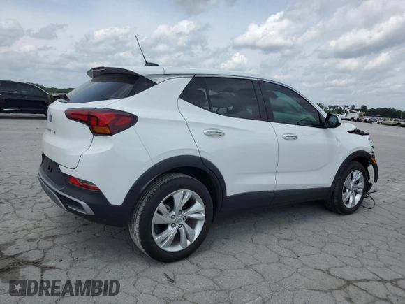 2024 Buick Encore GX Preferred with VIN KL4AMBS29RB213513, listed as a Copart auction lot 55637565 with 11,716 mi miles and Salvage title. Bid and sale history available at DreamBid. Image 3.
