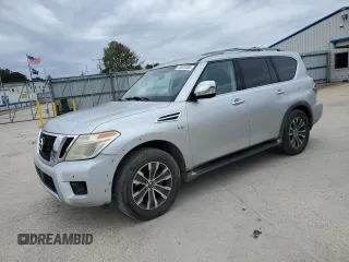2017 Nissan Armada SL with VIN JN8AY2ND6H9007843, listed as a Copart auction lot 45537635 with 145,579 mi miles and Clean Title. Bid and sale history available at carsss.com. Image 1.