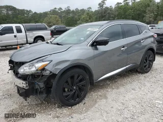 2017 Nissan Murano SL with VIN 5N1AZ2MG9HN186113, listed as a Copart auction lot 51609535 with 116,228 mi miles and Salvage Title. Bid and sale history available at carsss.com. Image 1.