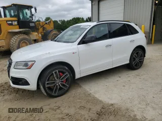 2017 Audi SQ5 Premium Plus z VIN WA1CCAFP0HA090670, wystawiony jako Copart lot #59568085 z przebiegiem 106 057 mil mil oraz Szkoda całkowita • Salvage title. Historia ofert i sprzedaży dostępna na DreamBid. Obrazek 1.