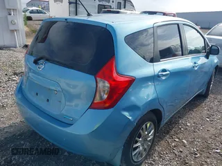 2014 Nissan Note S with VIN 3N1CE2CP2EL364842, listed as a IAAI auction lot 42643232 with 194,636 mi miles and . Bid and sale history available at DreamBid. Image 4.