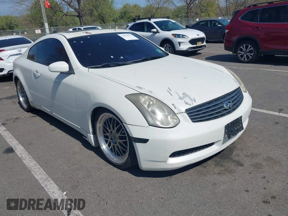 2007 Infiniti G35 with VIN JNKCV54EX7M904909, listed as a IAAI auction lot 42095151 with 124,729 mi miles and . Bid and sale history available at DreamBid. Image 1.