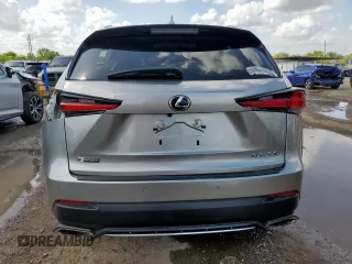 2020 Lexus NX 300 F Sport with VIN JTJSARBZ9L2169655, listed as a Copart auction lot 61182395 with 13,545 mi miles and Salvage title. Bid and sale history available at DreamBid. Image 6.
