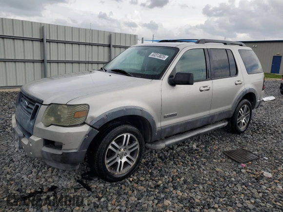 2007 Ford Explorer XLT with VIN 1FMEU63E07UB73486, listed as a Copart auction lot 63313825 with 151,549 mi miles and Salvage title. Bid and sale history available at DreamBid. Image 1.