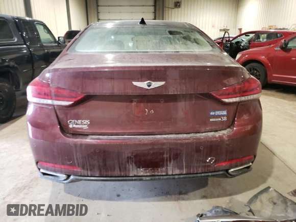 2015 Hyundai Genesis 3.8L z VIN KMHGN4JE8FU085667, wystawiony jako Copart lot #59533045 z przebiegiem 98 109 mil mil oraz Szkoda całkowita • Salvage title. Historia ofert i sprzedaży dostępna na DreamBid. Obrazek 12.
