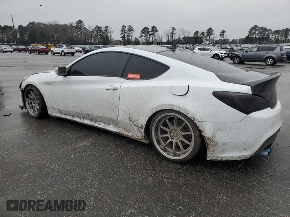 2016 Hyundai Genesis Coupe 3.8L Base with VIN KMHHT6KJ4GU133295, listed as a Copart auction lot 45141395 with 119,991 mi miles and Salvage Title. Bid and sale history available at carsss.com. Image 2.