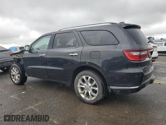 2016 Dodge Durango Citadel with VIN 1C4RDJEG7GC346904, listed as a Copart auction lot 58719145 with 166,786 mi miles and Salvage title. Bid and sale history available at DreamBid. Image 2.