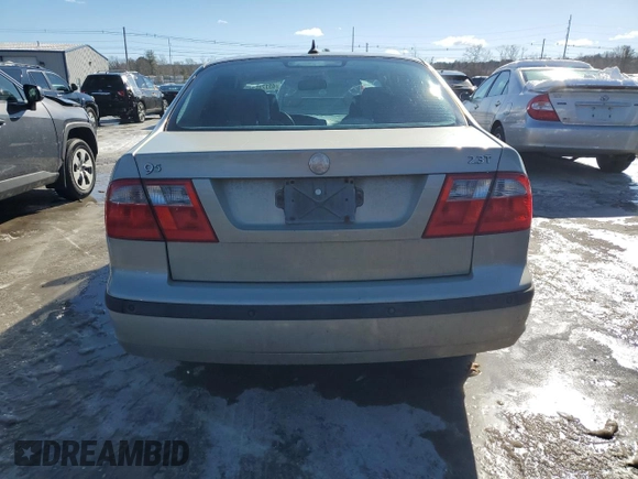 2005 Saab 9-5 Arc with VIN YS3ED49A253502052, listed as a Copart auction lot 45173575 with 208,112 mi miles and Clean Title. Bid and sale history available at carsss.com. Image 6.