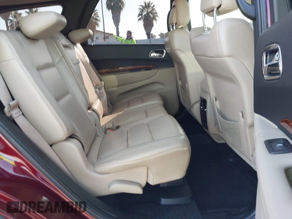 2016 Dodge Durango Limited with VIN 1C4RDHDG5GC459549, listed as a IAAI auction lot 41959863 with 93,760 mi miles. Bid and sale history available at carsss.com. Image 8.