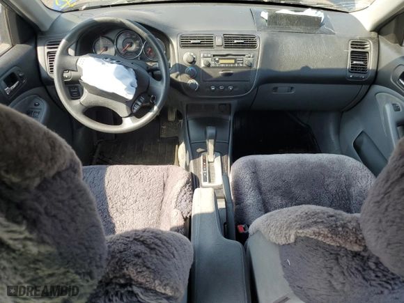2005 Honda Civic Sdn LX SSRS with VIN 2HGES16625H512381, listed as a Copart auction lot 45058335 with 36,378 mi miles and Salvage Title. Bid and sale history available at carsss.com. Image 8.