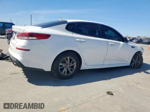 2020 Kia Optima LX with VIN 5XXGT4L35LG390275, listed as a Copart auction lot 63615215 with 107,826 mi miles and Clean title. Bid and sale history available at DreamBid. Image 3.