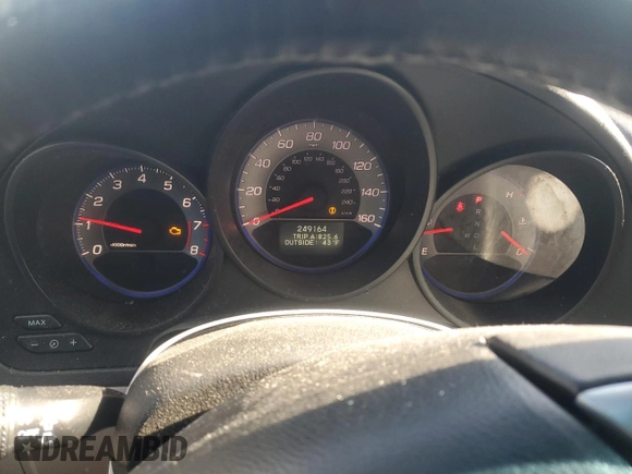 2007 Acura TL with VIN 19UUA66287A028158, listed as a Copart auction lot 51500645 with 249,164 mi miles and Salvage Title. Bid and sale history available at carsss.com. Image 9.