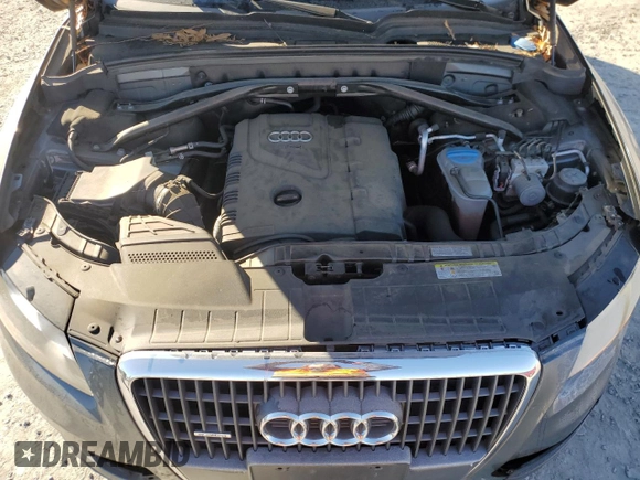 2012 Audi Q5 Premium with VIN WA1CFAFP5CA082466, listed as a Copart auction lot 86595754 with 50,622 mi miles and Salvage title. Bid and sale history available at DreamBid. Image 12.