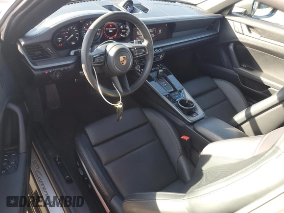 2023 Porsche 911 Carrera S with VIN WP0CB2A91PS248028, listed as a Copart auction lot 44021485 with 5,100 mi miles and Salvage Title. Bid and sale history available at carsss.com. Image 8.
