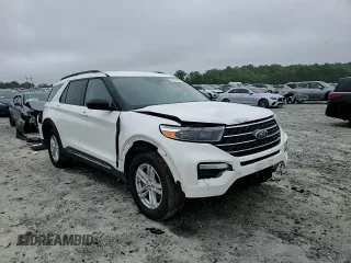 2022 Ford Explorer XLT with VIN 1FMSK8DH6NGB94206, listed as a Copart auction lot 58246175 with 70,498 mi miles and Salvage title. Bid and sale history available at DreamBid. Image 14.