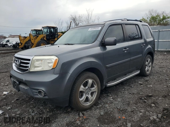 2012 Honda Pilot EX-L with VIN 5FNYF3H57CB004071, listed as a Copart auction lot 53209465 with 86,212 mi miles and Clean Title. Bid and sale history available at DreamBid. Image 1.