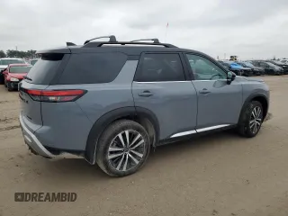 2024 Nissan Pathfinder Platinum with VIN 5N1DR3DG0RC274130, listed as a Copart auction lot 87738855 with 0 mi miles and Non Repairable. Bid and sale history available at carsss.com. Image 3.
