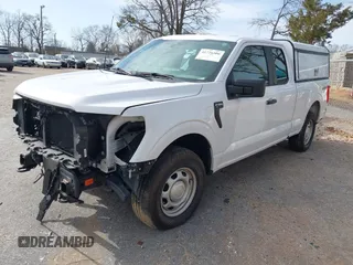 2021 Ford F-150 XL with VIN 1FTEX1EP0MKE07923, listed as a IAAI auction lot 41726506 with 99,518 mi miles and . Bid and sale history available at DreamBid. Image 2.