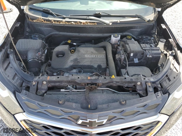 2020 Chevrolet Equinox LT with VIN 2GNAXUEV2L6196781, listed as a Copart auction lot 53606765 with 23,260 mi miles and Salvage Title. Bid and sale history available at carsss.com. Image 12.