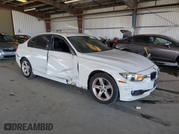 2013 BMW 3 Series 328i with VIN WBA3C1G56DNR44970, listed as a Copart auction lot 62781465 with 96,935 mi miles and Salvage title. Bid and sale history available at DreamBid. Image 4.