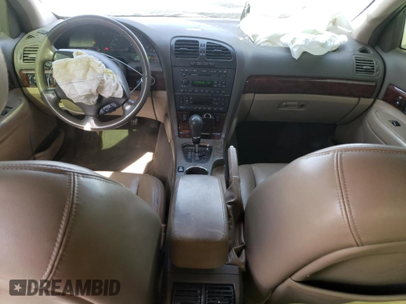 2002 Lincoln LS w/Base Pkg with VIN 1LNHM87A02Y607066, listed as a Copart auction lot 51151655 with 146,422 mi miles and Salvage Title. Bid and sale history available at carsss.com. Image 8.