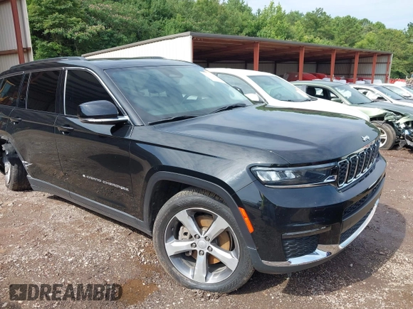 2021 Jeep Grand Cherokee Limited with VIN 1C4RJKBG5M8108194, listed as a IAAI auction lot 42527480 with 88,704 mi miles and . Bid and sale history available at DreamBid. Image 1.