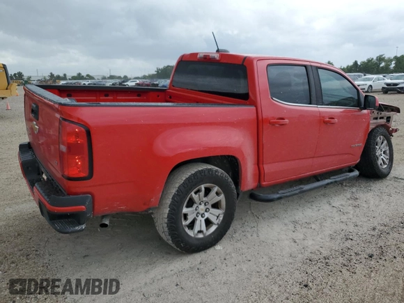 2019 Chevrolet Colorado 2WD LT with VIN 1GCGSCEA9K1315761, listed as a Copart auction lot 54943055 with 132,950 mi miles and Salvage title. Bid and sale history available at DreamBid. Image 3.