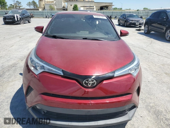 2018 Toyota C-HR XLE with VIN NMTKHMBX5JR059979, listed as a Copart auction lot 53286185 with 39,054 mi miles and Clean Title. Bid and sale history available at carsss.com. Image 5.