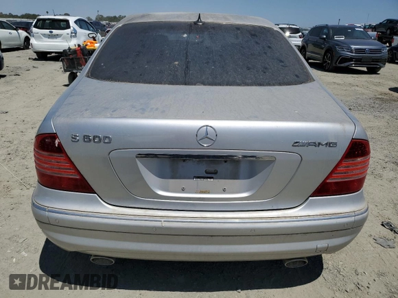 2003 Mercedes-Benz S с VIN WDBNG76J63A326649, выставлен на аукционе Copart как лот 65467225 с пробегом Не указан миль и Чистый • Clean title. История ставок и продаж доступна на DreamBid. Изображение 6.