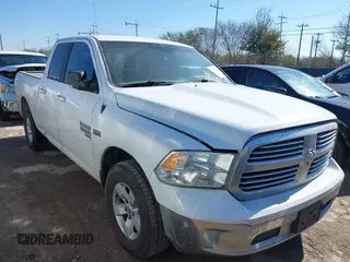 2019 Ram 1500 Classic Warlock with VIN 1C6RR6GT4KS730671, listed as a IAAI auction lot 41646298 with 164,583 mi miles. Bid and sale history available at carsss.com. Image 1.
