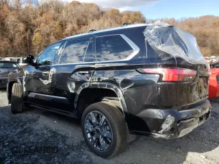 2024 Toyota Sequoia SR5 with VIN 7SVAAABAXRX028072, listed as a Copart auction lot 42030085 with 9,568 mi miles and Salvage Title. Bid and sale history available at carsss.com. Image 2.