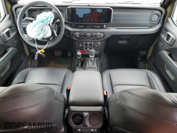 2025 Jeep Wrangler Rubicon with VIN 1C4RJXR61SW513701, listed as a Copart auction lot 59692735 with 4,778 mi miles and Salvage title. Bid and sale history available at DreamBid. Image 8.