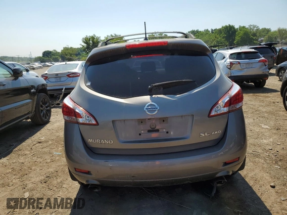 2012 Nissan Murano SL z VIN JN8AZ1MW3CW234346, wystawiony jako Copart lot #58877934 z przebiegiem Nie podano mil oraz Nie do naprawy • Non repairable. Historia ofert i sprzedaży dostępna na DreamBid. Obrazek 6.