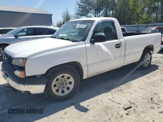 2005 Chevrolet Silverado 1500 Work Truck with VIN 1GCEC14X25Z197377, listed as a Copart auction lot 50087485 with 243,129 mi miles and Salvage Title. Bid and sale history available at carsss.com. Image 1.