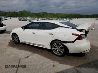 2017 Nissan Maxima SV with VIN 1N4AA6AP0HC389898, listed as a Copart auction lot 53462465 with 151,096 mi miles and Salvage Title. Bid and sale history available at carsss.com. Image 2.