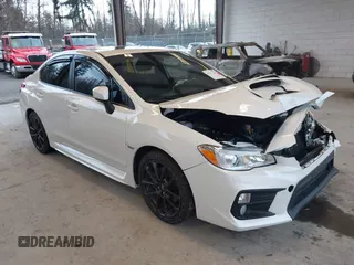 2021 Subaru WRX Premium with VIN JF1VA1C69M9817340, listed as a IAAI auction lot 41527220 with 38,188 mi miles. Bid and sale history available at carsss.com. Image 1.