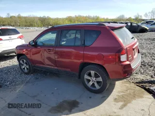 2016 Jeep Compass High Altitude Edition with VIN 1C4NJDEB0GD729476, listed as a Copart auction lot 52014075 with 144,978 mi miles and Salvage Title. Bid and sale history available at carsss.com. Image 2.