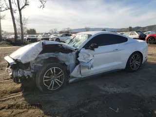 2015 Ford Mustang EcoBoost with VIN 1FA6P8TH0F5339753, listed as a Copart auction lot 46123435 with 116,292 mi miles and Salvage Title. Bid and sale history available at DreamBid. Image 1.