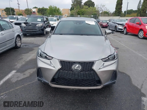 2017 Lexus IS with VIN JTHBA1D23H5059256, listed as a IAAI auction lot 42028884 with 82,929 mi miles. Bid and sale history available at carsss.com. Image 12.