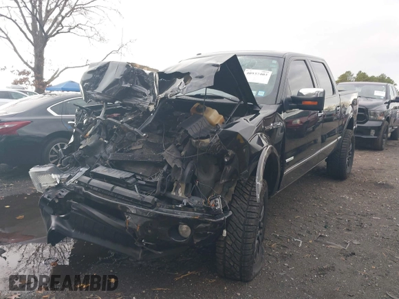 2013 Ford F-150 XL with VIN 1FTFW1ET4DFB56028, listed as a IAAI auction lot 40937403 with 303,294 mi miles. Bid and sale history available at carsss.com. Image 6.