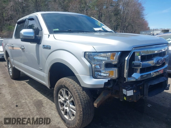 2015 Ford F-150 XLT with VIN 1FTEW1EG5FFA40936, listed as a IAAI auction lot 42011697 with 199,722 mi miles. Bid and sale history available at carsss.com. Image 1.