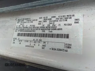 2022 Ford Transit Cargo with VIN 1FTBR3U84NKA63761, listed as a IAAI auction lot 41100280 with 90,993 mi miles and . Bid and sale history available at DreamBid. Image 9.