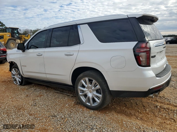 2023 Chevrolet Tahoe High Country with VIN 1GNSKTKL0PR538626, listed as a Copart auction lot 88863925 with 47,158 mi miles and Clean Title. Bid and sale history available at carsss.com. Image 2.
