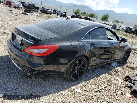 2014 Mercedes-Benz CLS-Class CLS 550 with VIN WDDLJ9BB2EA122573, listed as a Copart auction lot 58780994 with 89,767 mi miles and Salvage Title. Bid and sale history available at carsss.com. Image 3.