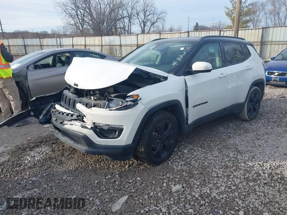 2021 Jeep Compass Latitude z VIN 3C4NJCBB4MT603884, wystawiony jako IAAI lot #41486227 z przebiegiem 72 567 mil mil oraz . Historia ofert i sprzedaży dostępna na DreamBid. Obrazek 17.