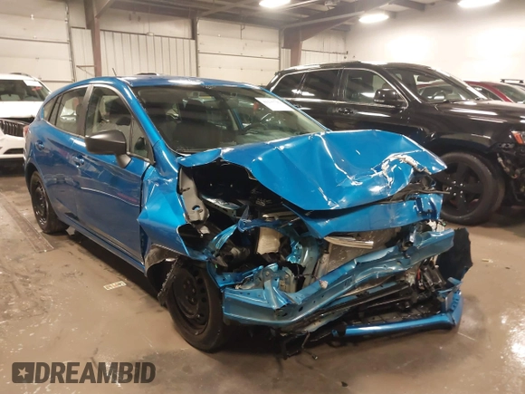 2022 Subaru Impreza with VIN 4S3GTAB62N3724811, listed as a IAAI auction lot 41235792 with 25,500 mi miles and . Bid and sale history available at DreamBid. Image 6.